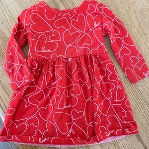 Valentine’s heart dress